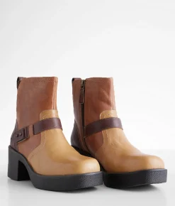Roan by Bed Stu Penultimate Leather Ankle Boot Cafe Latte HD New