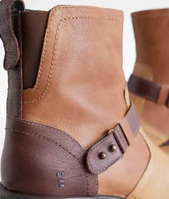 Roan by Bed Stu Penultimate Leather Ankle Boot Cafe Latte HD New