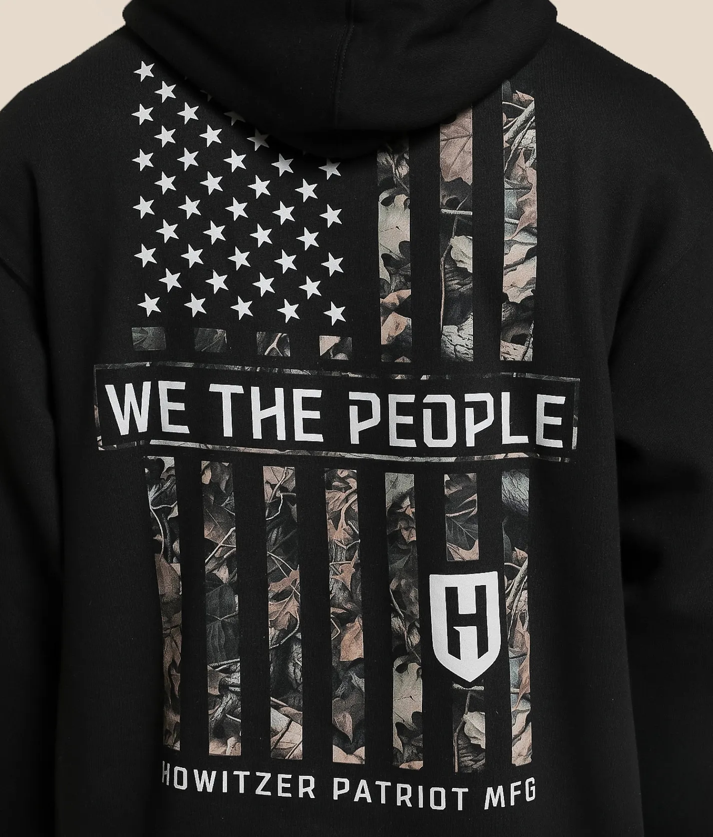 Tops | Howitzer People Stamp Hooded Sweatshirt Black