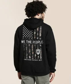 Tops | Howitzer People Stamp Hooded Sweatshirt Black