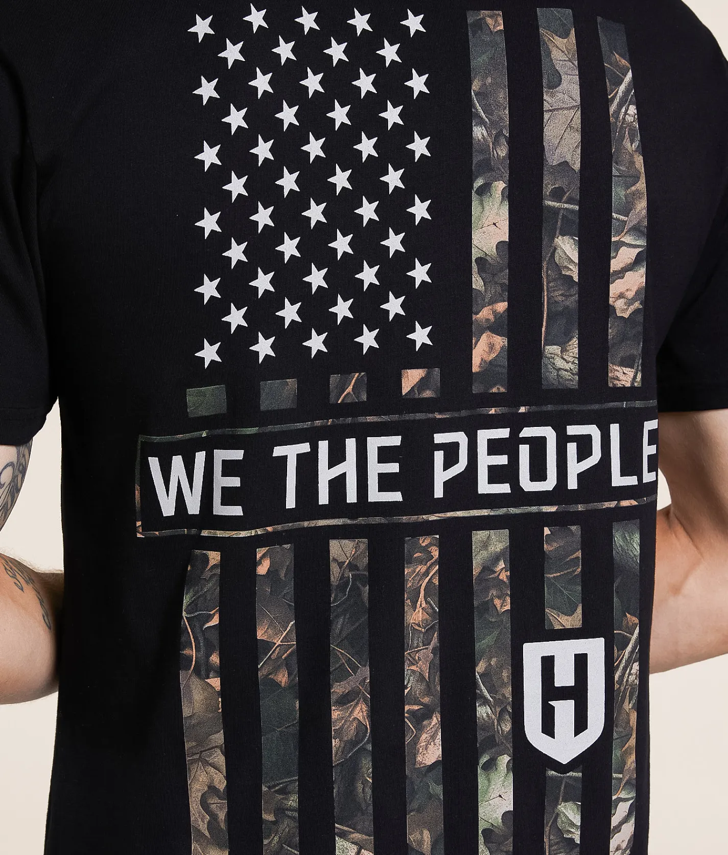 Howitzer People Stamp T-Shirt Black Online