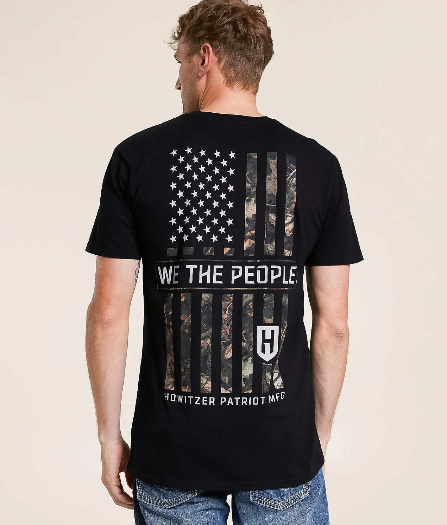 Howitzer People Stamp T-Shirt Black Online