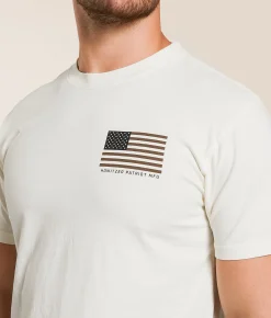 Tops | Howitzer People Stamp T-Shirt Antique White