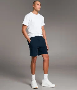 Bottoms|Shorts | Maven Co-op Performance Fleece Lounge Short Dark Navy