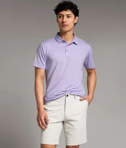 BKE Performance Polo Purple New