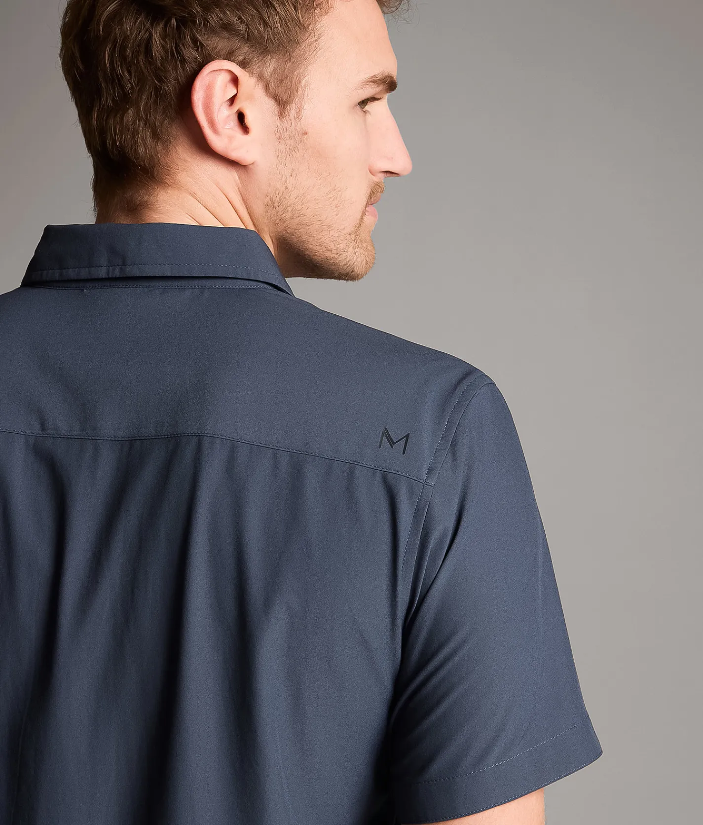 Tops | Maven Co-op Performance Stretch Shirt Navy