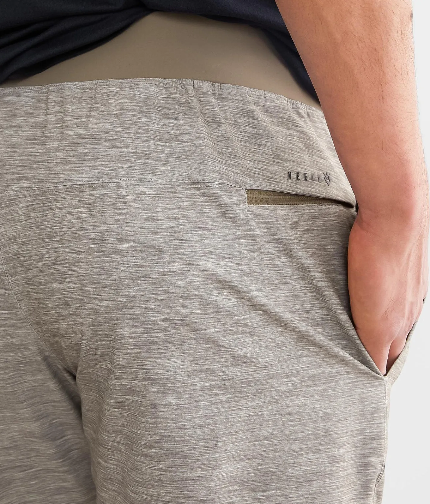 Veece Performance Stretch Short Khaki Online