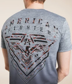 Graphic T-Shirts | American Fighter Perkins T-Shirt Heather Grey Multi