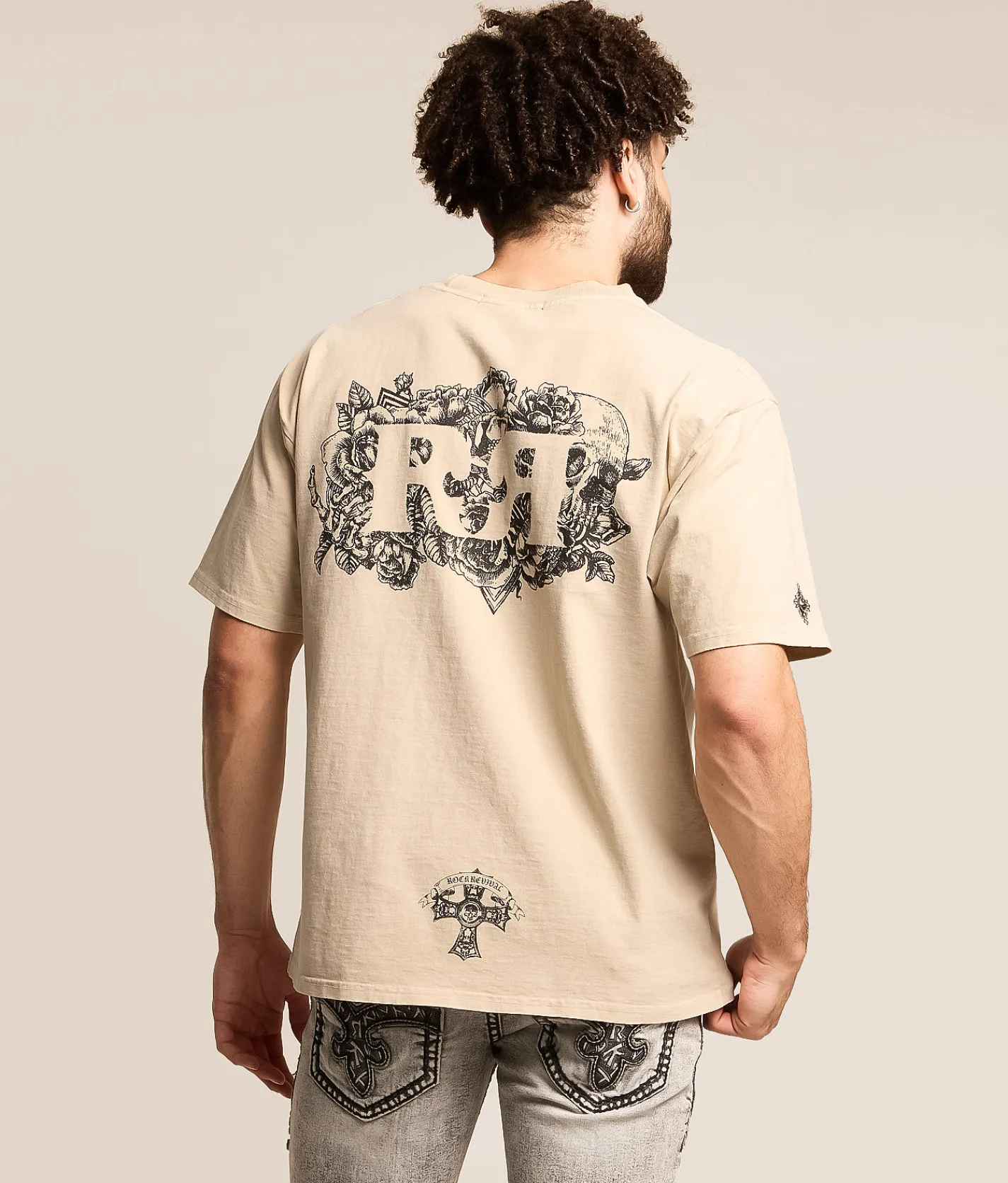 Rock Revival Peter T-Shirt Cream