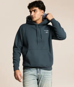 Hooey Peyote Hooded Sweatshirt Navy Best