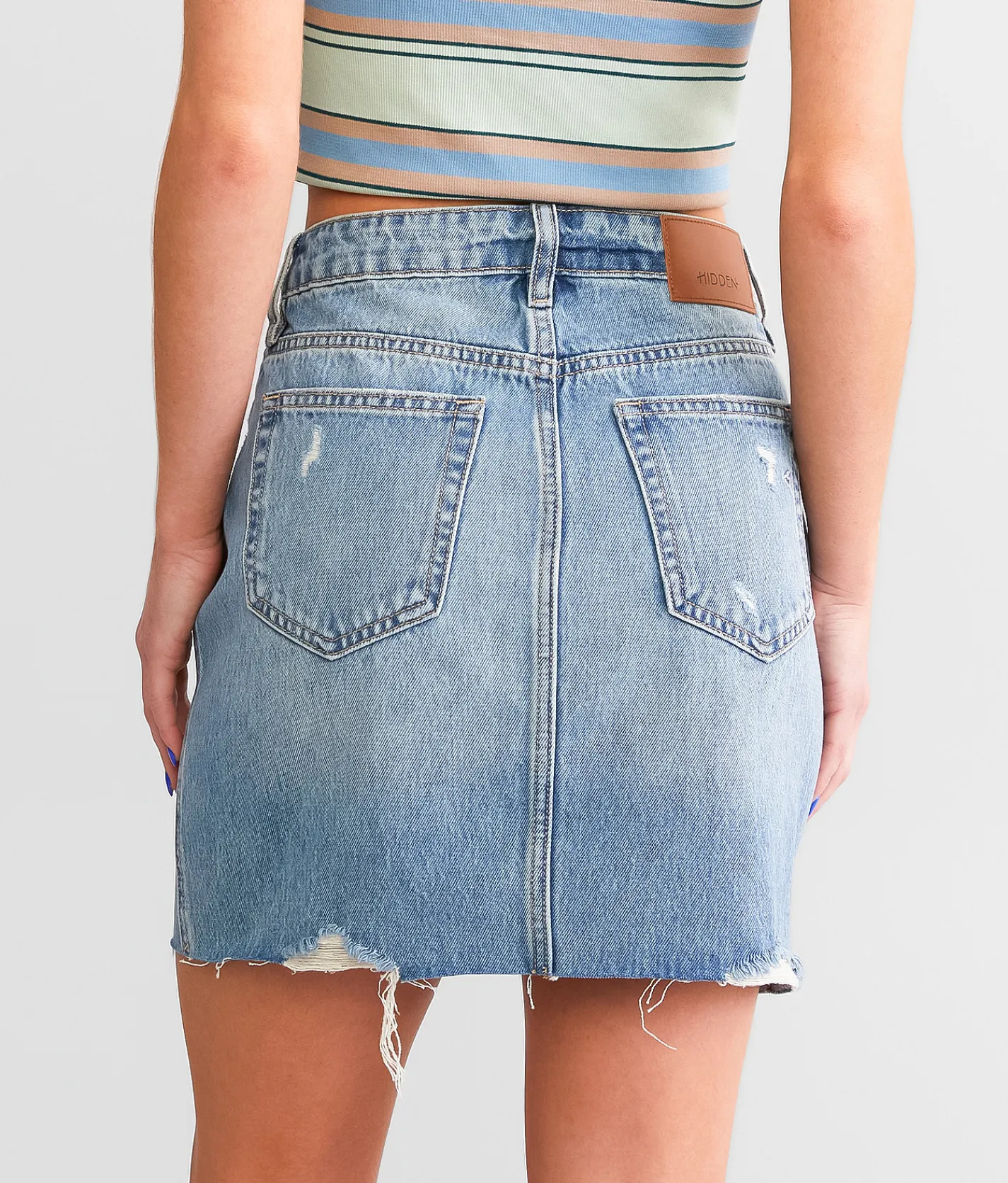 Bottoms | HIDDEN Peyton Denim Skirt Medium