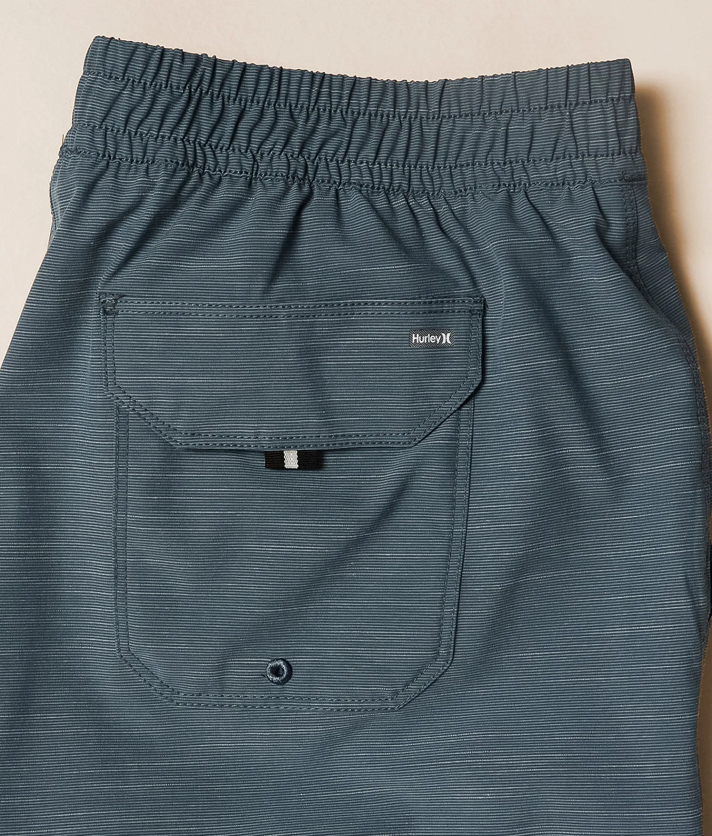 Hurley Phantom Eco Slub Stretch Swim Trunks Grey Teal Clearance