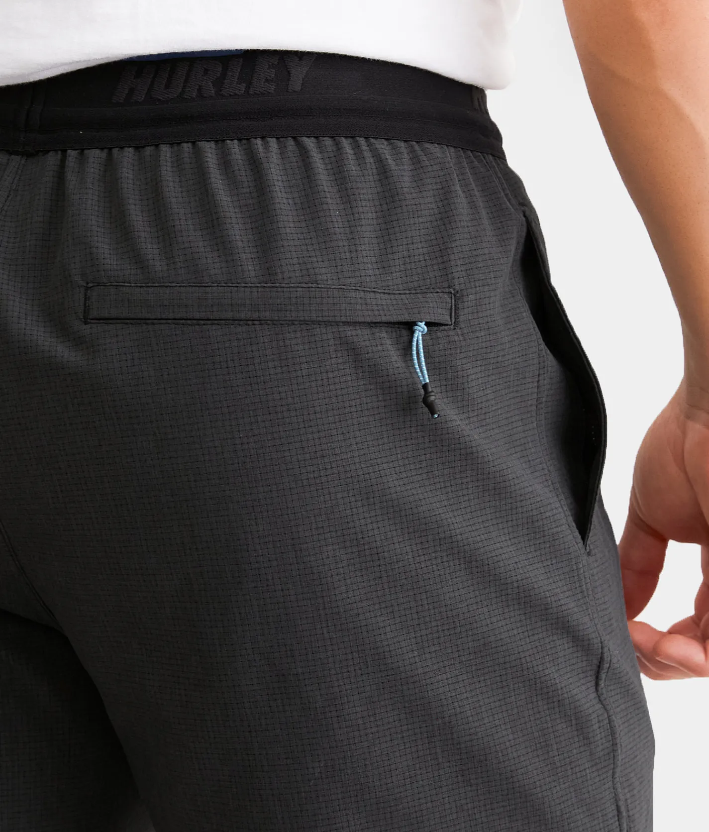 Hurley Phantom Explore Flyer Stretch Short Black Heather 2 New