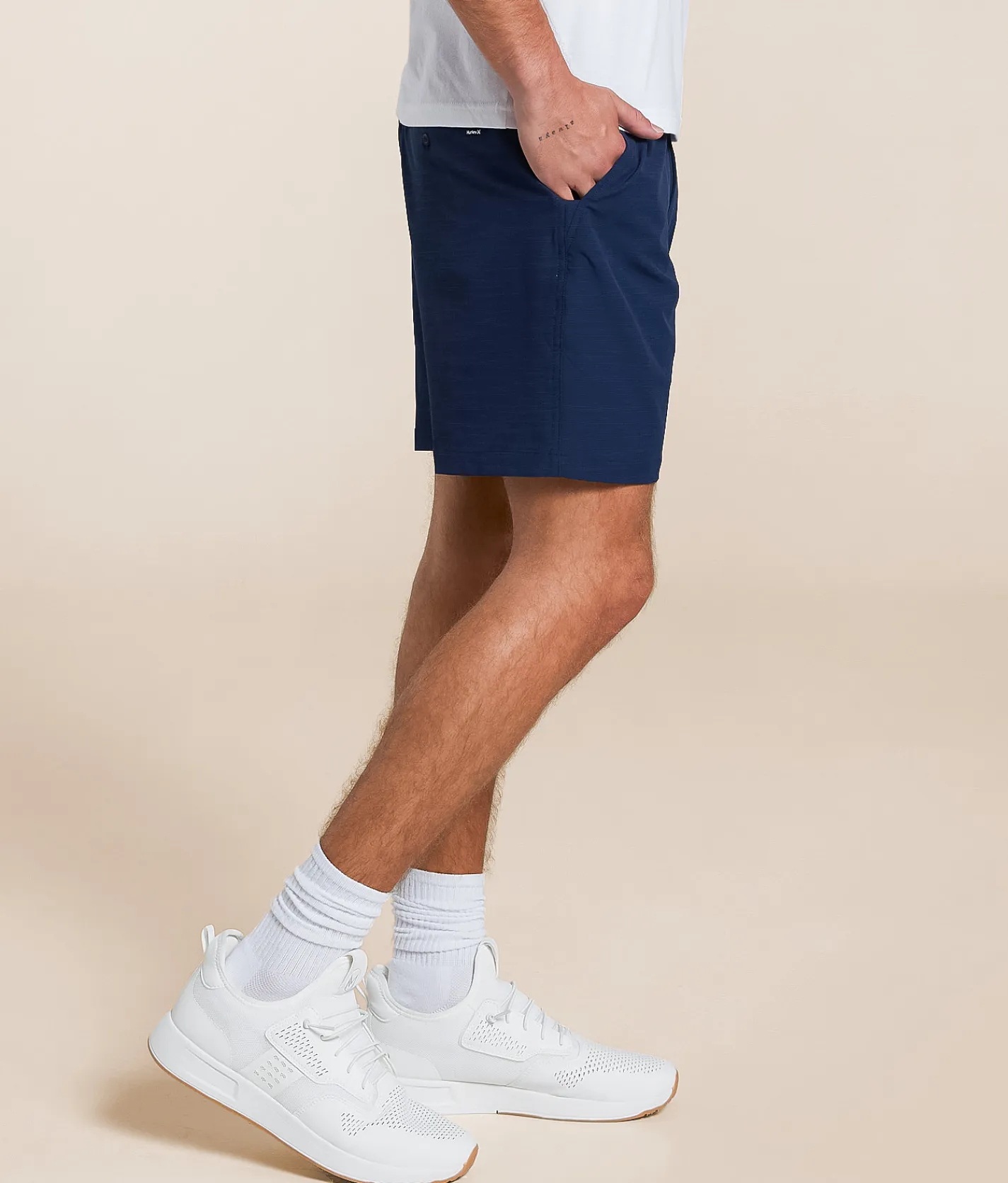 Hurley Phantom Hybrid Stretch Short Obsidian Best
