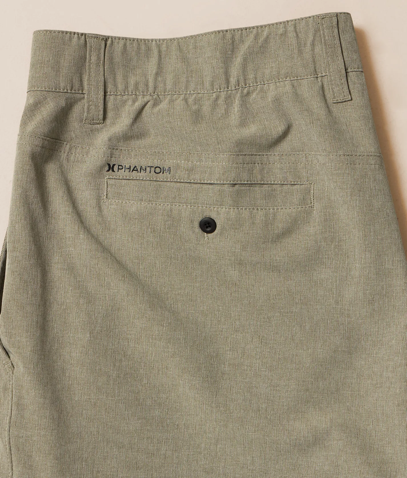 Hurley Phantom Microcheck Hybrid Stretch Short Olive Sale