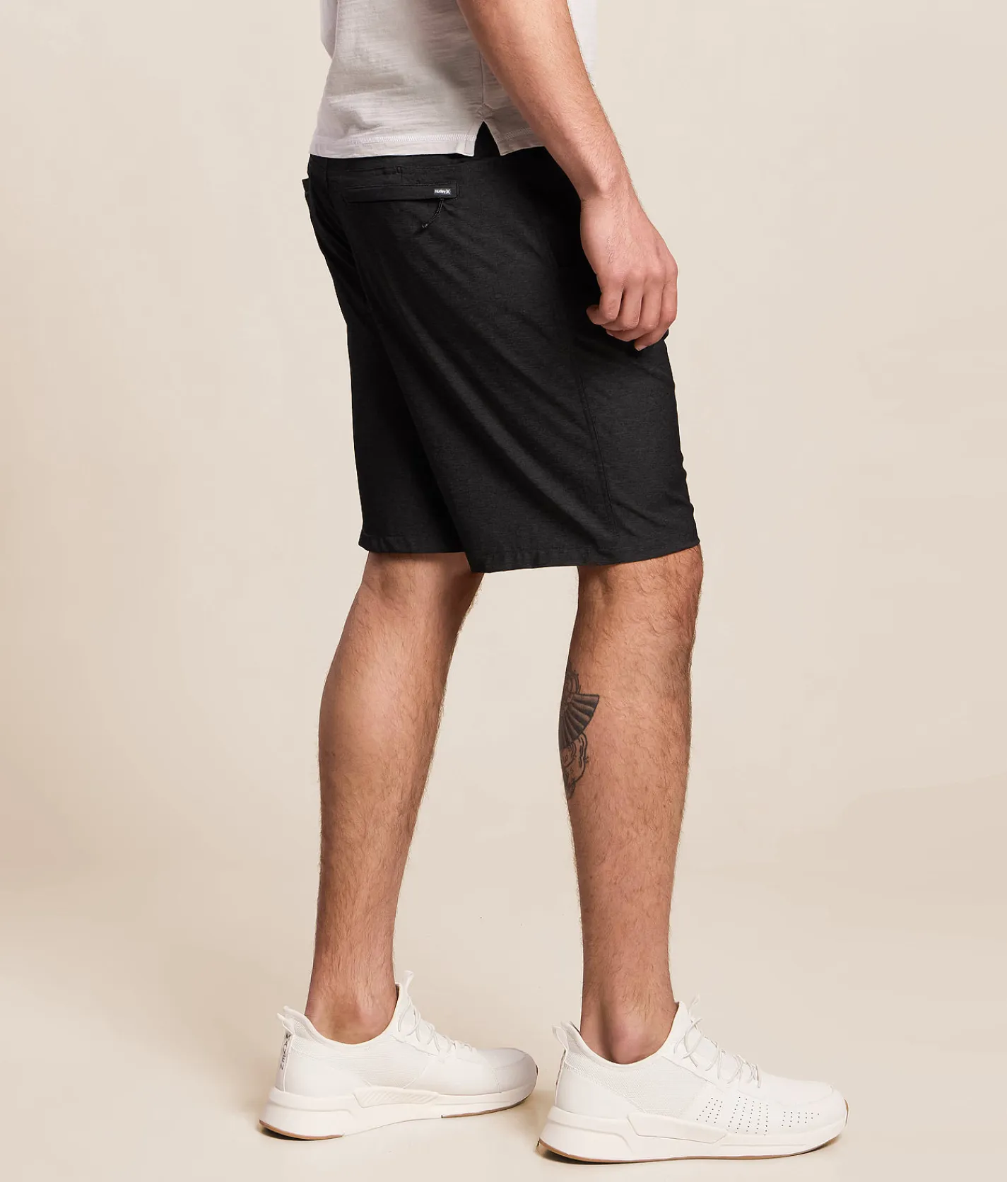Hurley Phantom Static Hybrid Stretch Short Black Particle