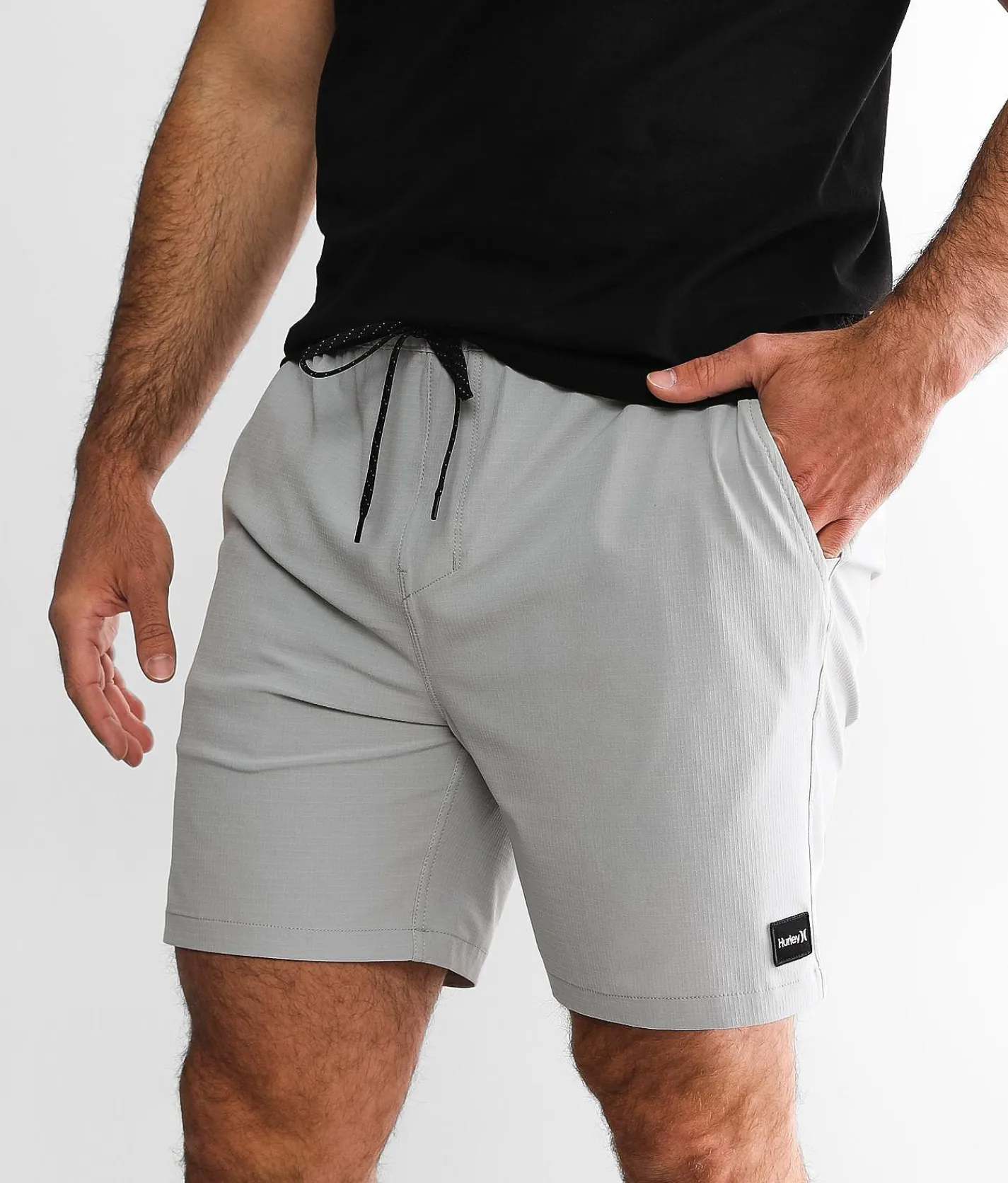 Hurley Phantom Volley Stretch Walkshort Lt Stone Grey Clearance