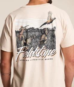 Graphic T-Shirts | Fieldstone Pheasant T-Shirt Moonbeam