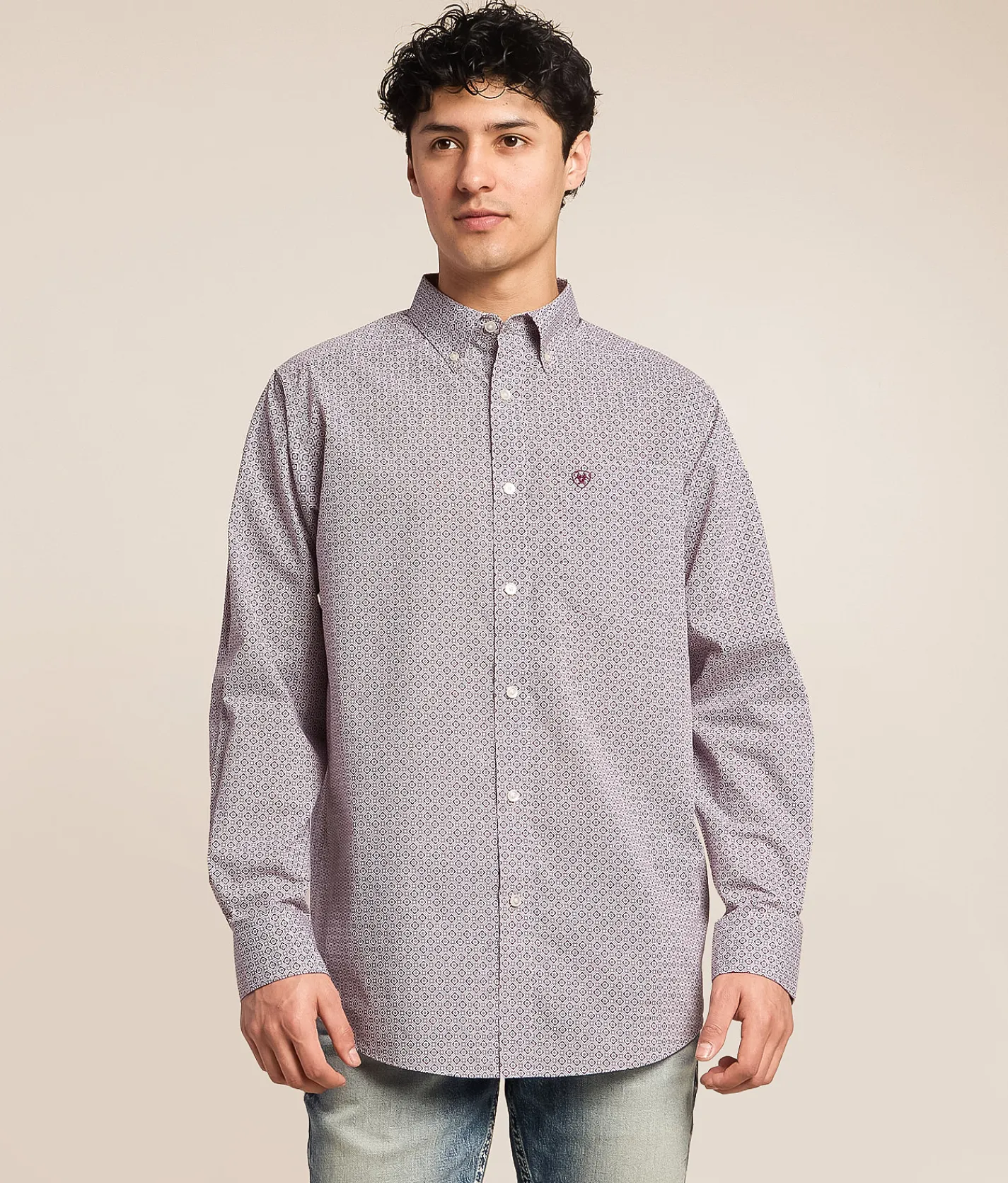 Ariat Philly Classic Western Shirt Excalibur Geo Print Clearance