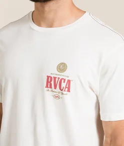 Tops|Graphic T-Shirts | RVCA Philsner T-Shirt Antique White