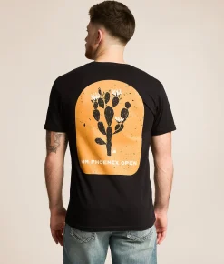 Flomotion Phoenix Open Desert Flower T-Shirt Black Discount