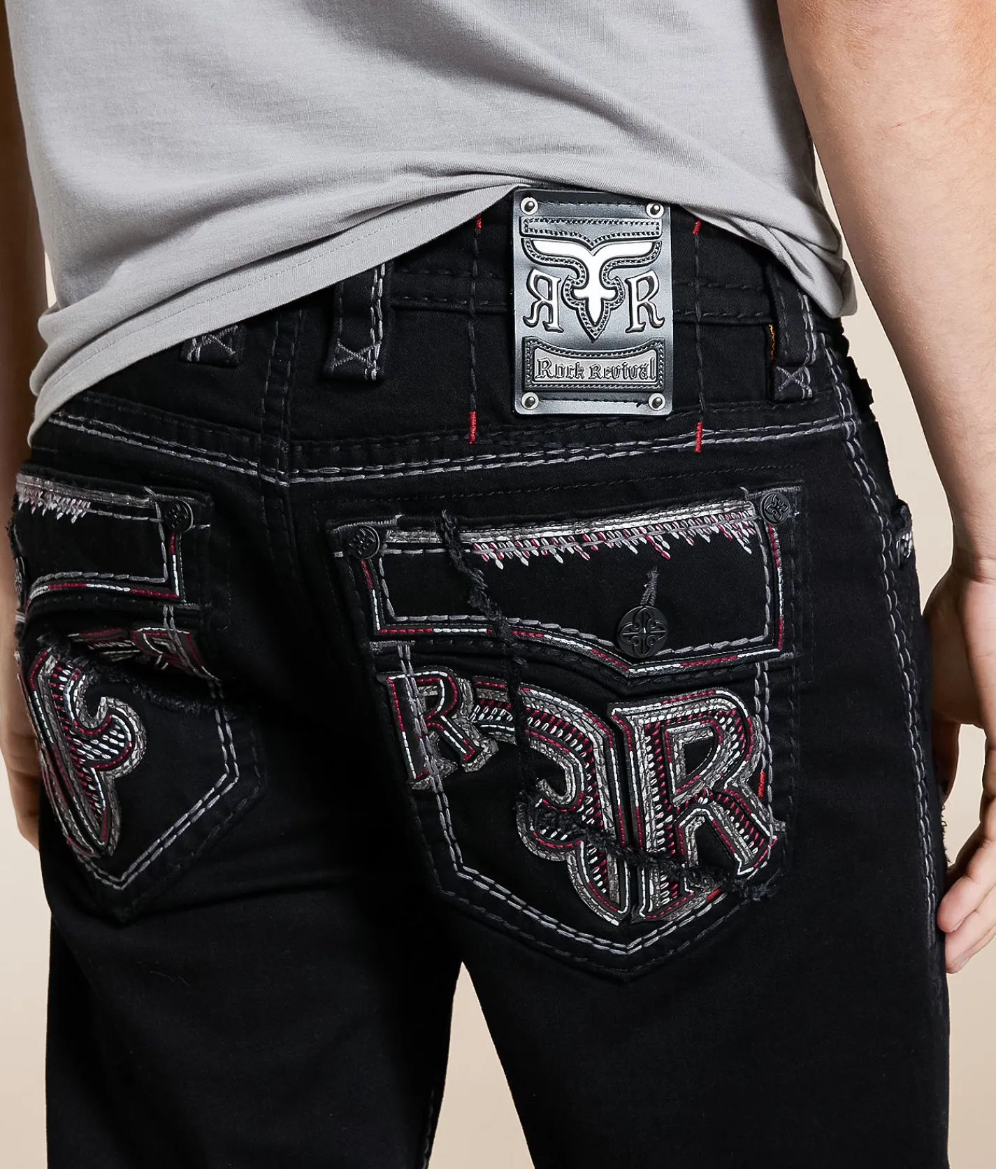Bottoms | Rock Revival Pictor Straight Stretch Jean Pictor J202
