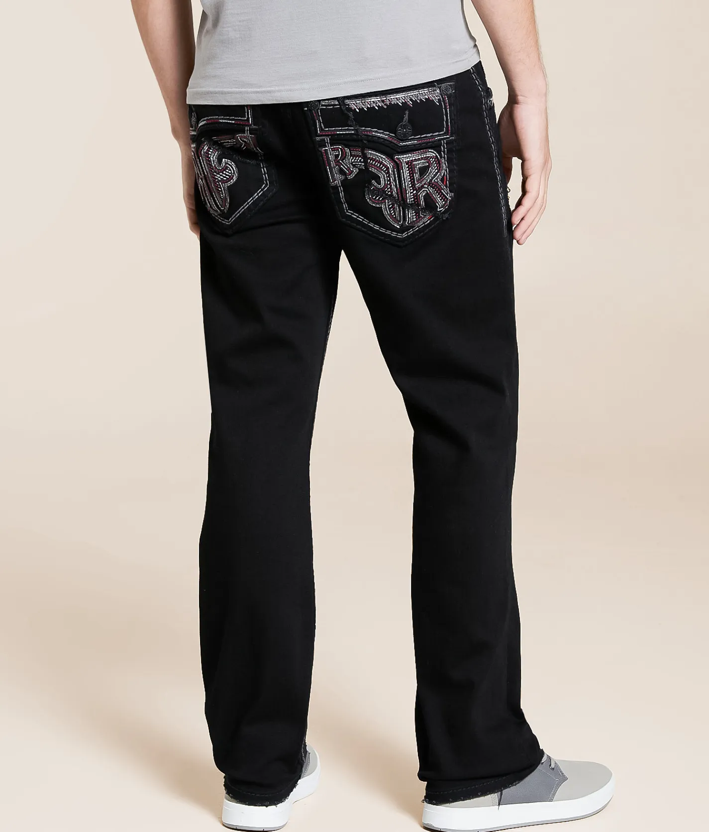 Bottoms | Rock Revival Pictor Straight Stretch Jean Pictor J202
