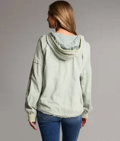 BKE Pieced Hoodie Abyss Sale