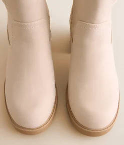 Shoes | Soda Pillow Chelsea Ankle Boot Beige