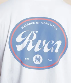 RVCA Pils T-Shirt White Outlet