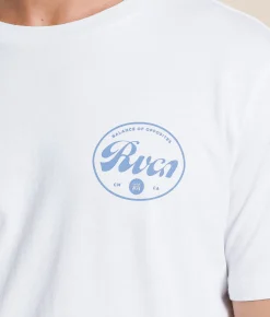 RVCA Pils T-Shirt White Outlet
