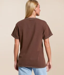 Merch Traffic Pink Floyd Band T-Shirt Brown