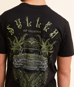 Sullen Pinned T-Shirt Black New