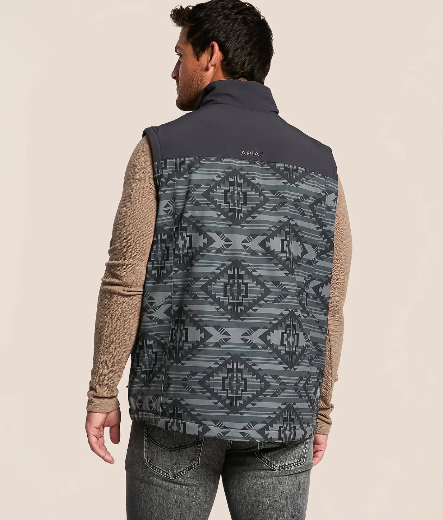 Tops|Coats & Jackets | Ariat Pioneer Performance Stretch Vest Charcoal