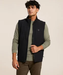 Tops|Coats & Jackets | Ariat Pioneer Softshell Insulated Vest Black