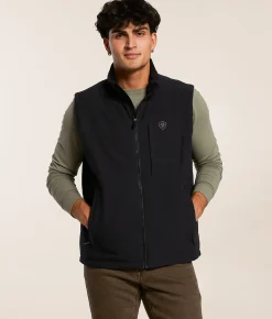 Tops|Coats & Jackets | Ariat Pioneer Softshell Insulated Vest Black