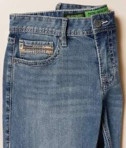 Rock & Roll Denim Pistol Straight Stretch Jean Medium Vintage 203 Clearance