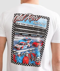 Old Row Pit Party T-Shirt White Sale