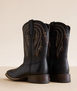 Ariat Plano Leather Cowboy Boot Supple Black Best
