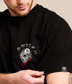 Tops|Graphic T-Shirts | Sullen Play Your Hand T-Shirt Jet Black