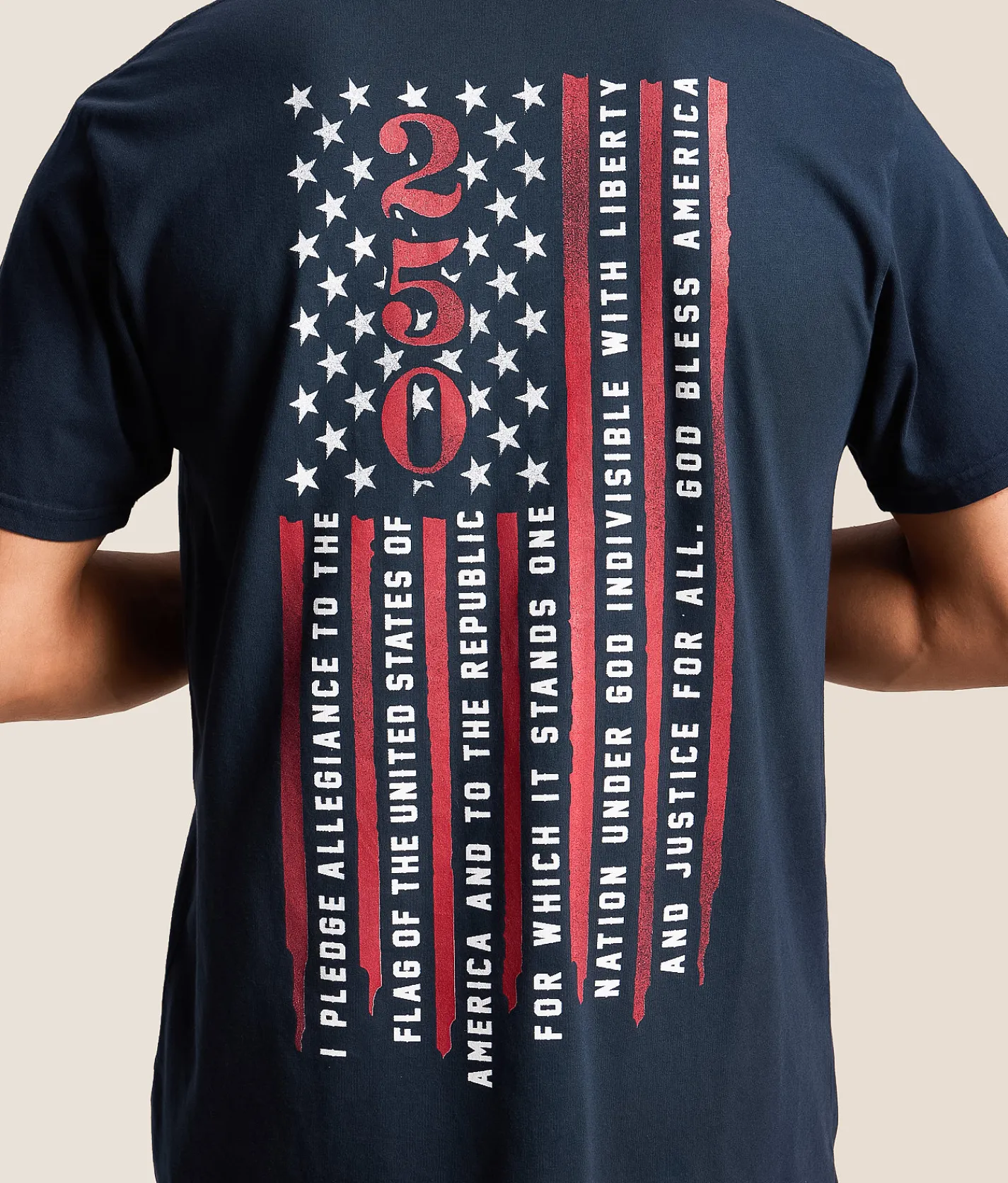 Graphic T-Shirts | JEDCo Pledge 250 T-Shirt Navy