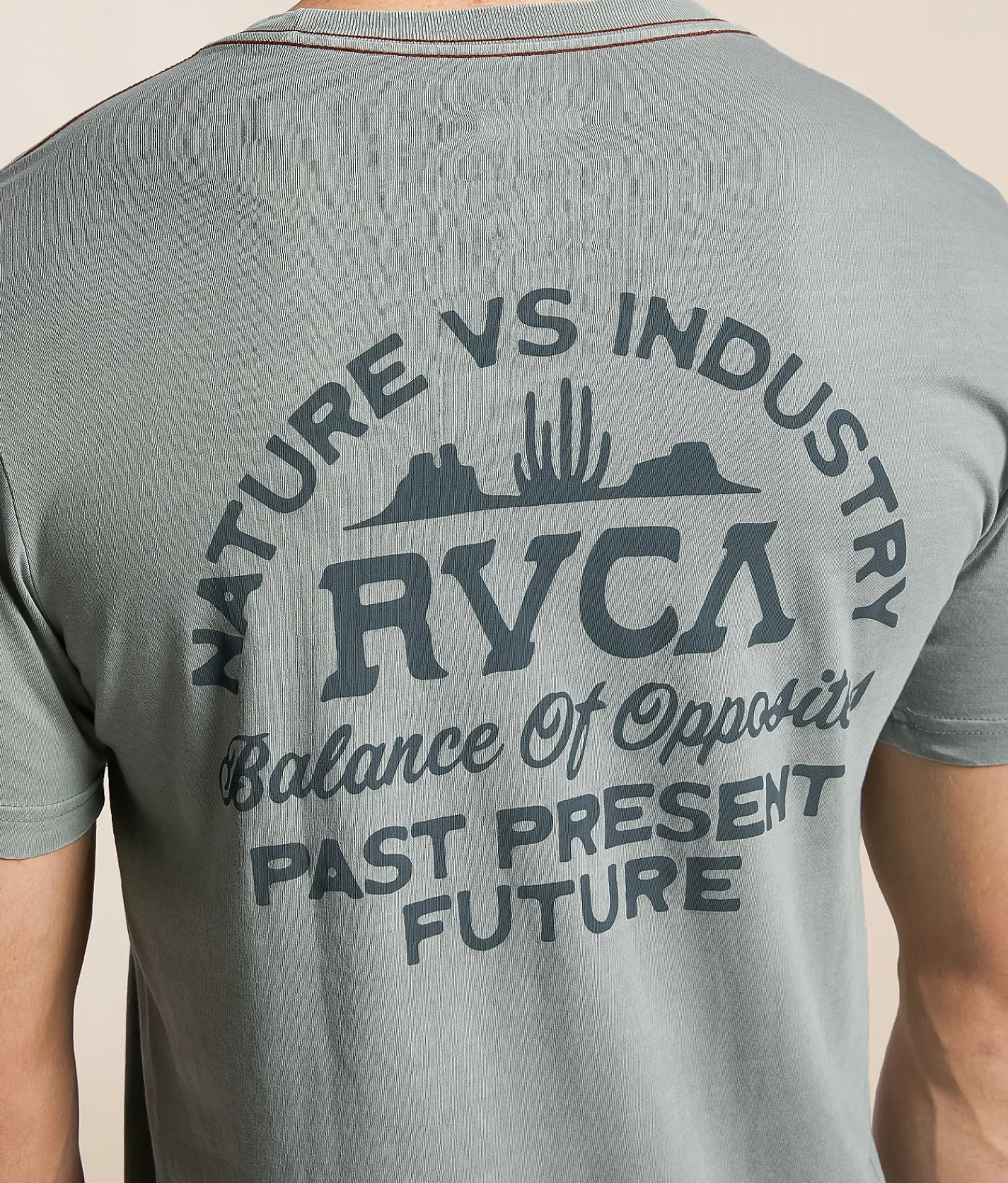 RVCA Plein View T-Shirt Monument Best