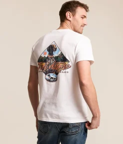 Tops|Graphic T-Shirts | Fieldstone Pointer Diamond T-Shirt White