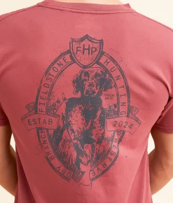 Graphic T-Shirts | Fieldstone Pointers T-Shirt Crimson