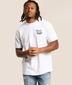Tops|Graphic T-Shirts | Seager Pointer T-Shirt White