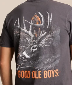 Tops|Graphic T-Shirts | Good Ole Boys Outdoors Point View T-Shirt Graphite