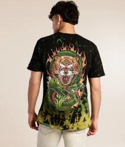 Tops|Graphic T-Shirts | Affliction Poison Heathen T-Shirt Black