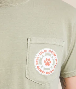 Tops|Graphic T-Shirts | Old Row Poker Dogs 2.0 T-Shirt Khaki