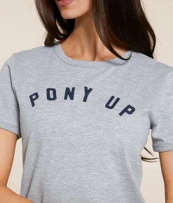 Tops | Wrangler® Pony Up T-Shirt Mid Grey