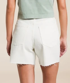 Bottoms|Shorts | Z Supply Porter Boyfriend Short Off White